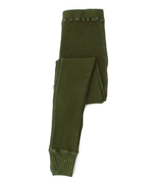 BEAMS BOY（ビームスボーイ）の「BEAMS BOY / サーマルスパッツ（レギンス/スパッツ・レディース・ブラック/ベージュ/オリーブ・ONE SIZE）」の5枚目の写真