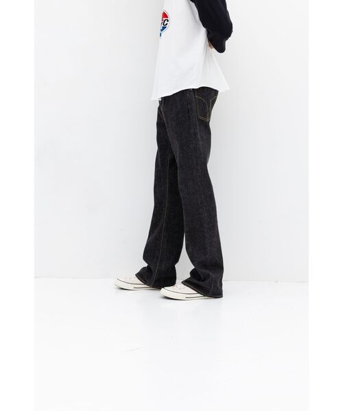 HYSTERIC GLAMOUR（ヒステリックグラマー）の「デニムフレアパンツ（デニムパンツ・メンズ・ブラック/ライトインディゴブルー・34inch/33inch/32inch/31inch/30inch/29inch/28inch）」の11枚目の写真