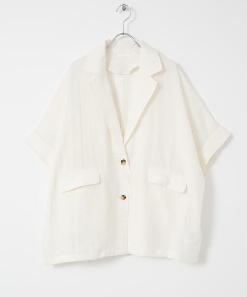 ITEMS URBANRESEARCH（アイテムズ アーバンリサーチ）の「シアードルマンジャケット（その他アウター・レディース・ブラック/ブラウン/ホワイト/ブラック系その他・FREE）」の13枚目の写真