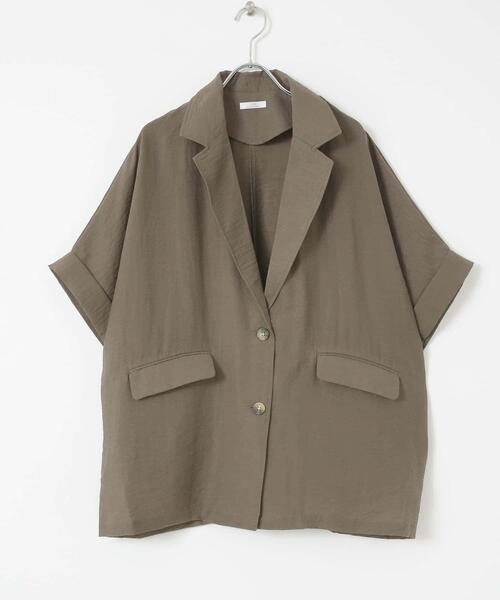 ITEMS URBANRESEARCH(アイテムズ アーバンリサーチ)の「シアードルマンジャケット(その他アウター・レディース・ブラック/ブラウン/ホワイト/ブラック系その他・FREE)」の10枚目の写真