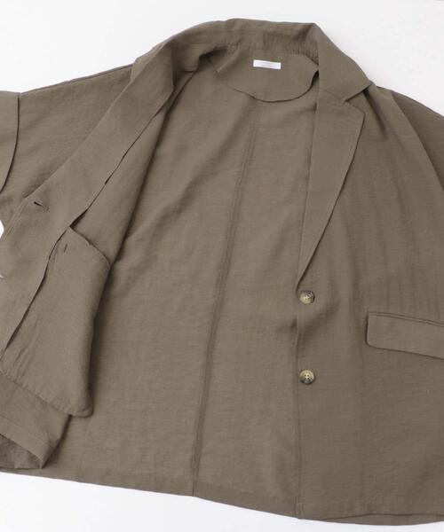 ITEMS URBANRESEARCH(アイテムズ アーバンリサーチ)の「シアードルマンジャケット(その他アウター・レディース・ブラック/ブラウン/ホワイト/ブラック系その他・FREE)」の8枚目の写真