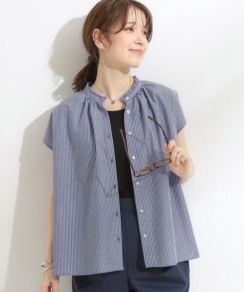 【レディス】フレンチスリーブシャツ クラシカルエルフ Classical Elf 着まわし万能な大人トップス