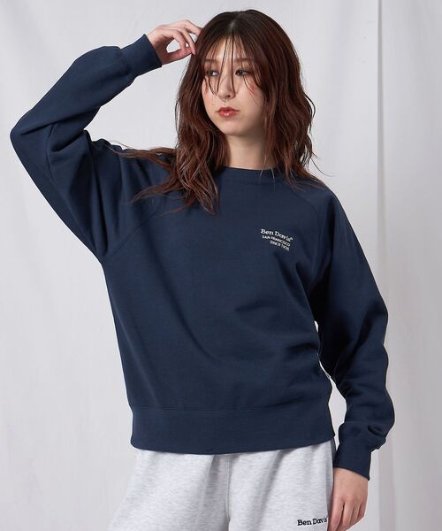 セール】【BEN DAVIS（ベンデイビス）】70's FIT RAGLAN SWEATSHIRT