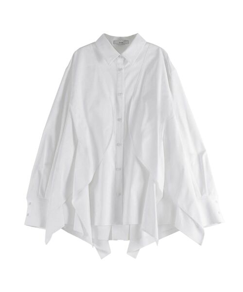 UN3D.（アンスリード）の「WAVE RAFFLE SHIRT【セットアップ着用可能