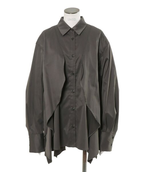 UN3D. アンスリード　WAVE RAFFLE SHIRT セール】WAVE RAFFLE SHIRT【セットアップ着用可能】 / ウェーブ