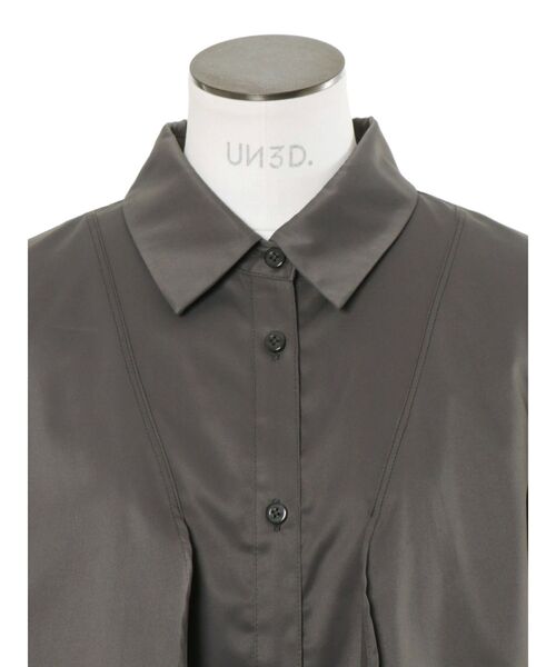 UN3D.（アンスリード）の「WAVE RAFFLE SHIRT【セットアップ着用可能