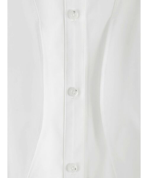 ブラウス シャツ WAVE RAFFLE SHIRT「セットアップ着用可能」 / ウェーブラッフルシャツ レディース UN3D. ブラウス シャツ WAVE RAFFLE SHIRT「セットアップ着用