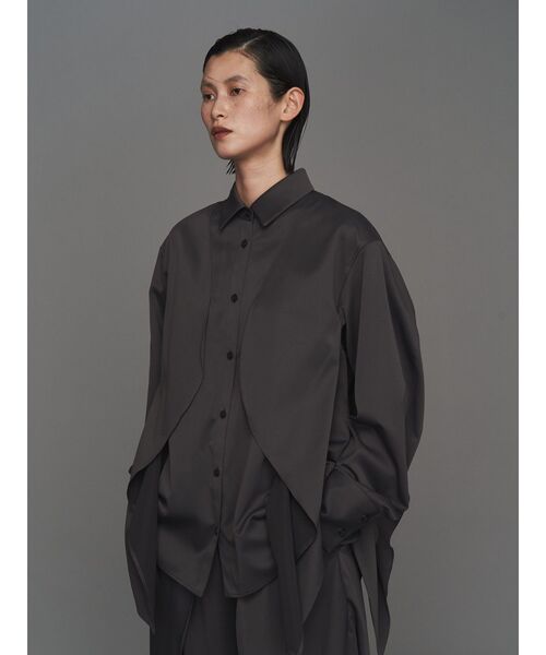 UN3D.（アンスリード）の「WAVE RAFFLE SHIRT【セットアップ着用可能