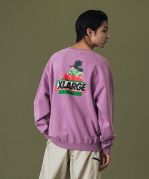 XLARGE(GNXg[W)SCARY NIGHT OG CREWNECK SWEATSHIRT(XEFbg)