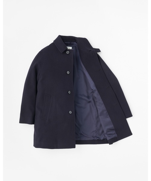Traditional Weatherwear（トラディショナルウェザーウェア）の「DERBY B/T（ステンカラーコート・メンズ・ネイビー・38/36）」の2枚目の写真
