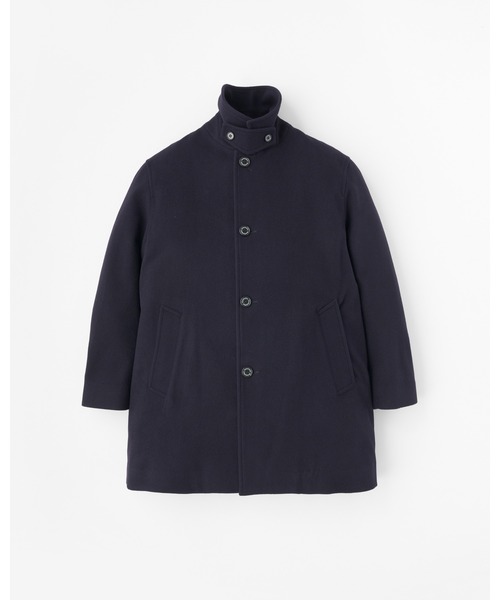 Traditional Weatherwear（トラディショナルウェザーウェア）の「DERBY B/T（ステンカラーコート・メンズ・ネイビー・38/36）」の3枚目の写真