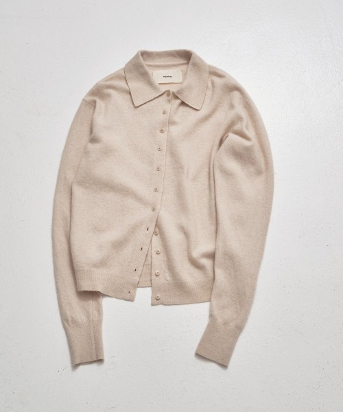 TODAYFUL(トゥデイフル)の「TODAYFUL Raccoon Knit Cardigan ラクーンニットカーディガン/12520522(カーディガン/ボレロ・レディース・クリーム/ベビーピンク/ブラック・ONE SIZE)」の13枚目の写真