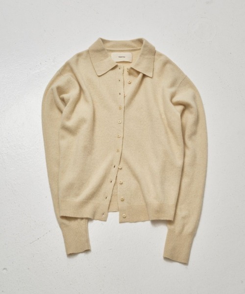 TODAYFUL(トゥデイフル)の「TODAYFUL Raccoon Knit Cardigan ラクーンニットカーディガン/12520522(カーディガン/ボレロ・レディース・クリーム/ベビーピンク/ブラック・ONE SIZE)」の14枚目の写真