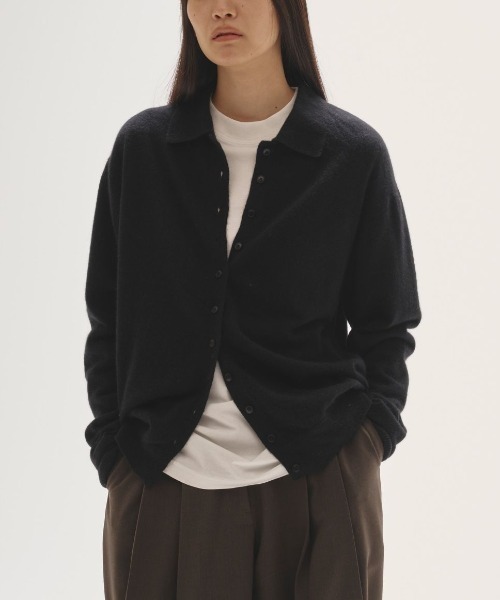 TODAYFUL(トゥデイフル)の「TODAYFUL Raccoon Knit Cardigan ラクーンニットカーディガン/12520522(カーディガン/ボレロ・レディース・クリーム/ベビーピンク/ブラック・ONE SIZE)」の11枚目の写真