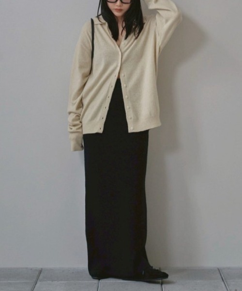 TODAYFUL(トゥデイフル)の「TODAYFUL Raccoon Knit Cardigan ラクーンニットカーディガン/12520522(カーディガン/ボレロ・レディース・クリーム/ベビーピンク/ブラック・ONE SIZE)」の16枚目の写真