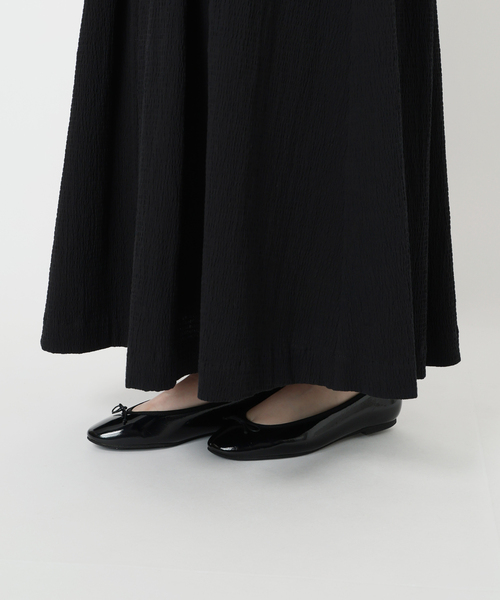 タイムセール❤︎完売品❤︎❤︎新品★IENAVネックワンピース★ WEB限定/追加2》B. サッカーVネックワンピース（ワンピース）｜IENA