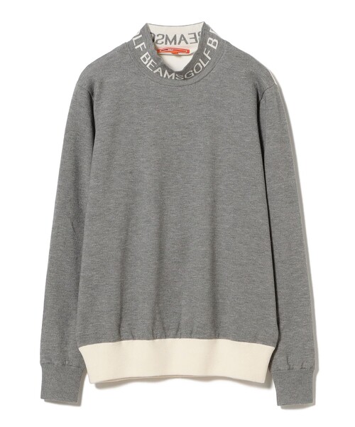 BEAMS GOLF(ビームスゴルフ)の「ORANGE LABEL / 襟ロゴ バイカラー エアシャット ニット(ニット/セーター・レディース・ブラック/グレー・LARGE/MEDIUM)」の15枚目の写真