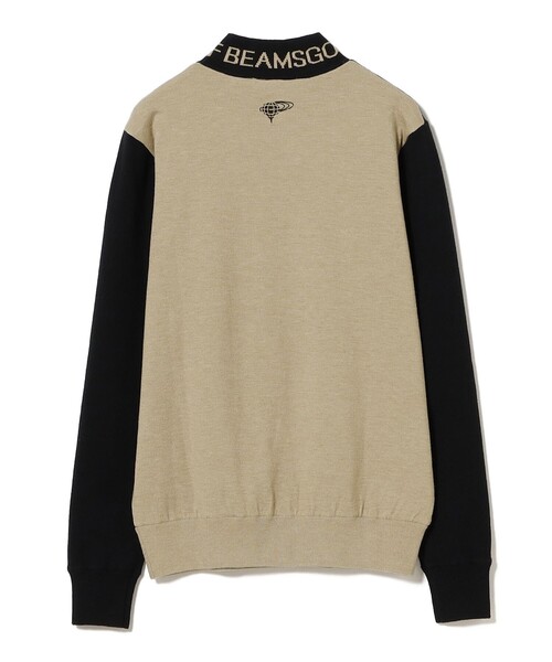 BEAMS GOLF(ビームスゴルフ)の「ORANGE LABEL / 襟ロゴ バイカラー エアシャット ニット(ニット/セーター・レディース・ブラック/グレー・LARGE/MEDIUM)」の20枚目の写真