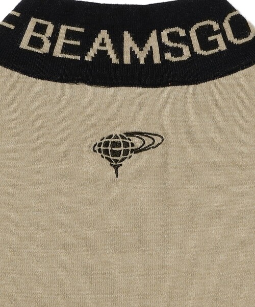 BEAMS GOLF(ビームスゴルフ)の「ORANGE LABEL / 襟ロゴ バイカラー エアシャット ニット(ニット/セーター・レディース・ブラック/グレー・LARGE/MEDIUM)」の21枚目の写真