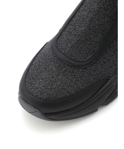 emmi（エミ）の「eco ニットカッティングデザインスニーカー（スニーカー・レディース・ブラック/マルチ・23/23.5/24/24.5/25）」の11枚目の写真