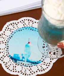 BIRTHDAY BAR（バースデイバー）の「旅する喫茶×BIRTHDAY BAR　アクリルコースター（グラス/マグカップ/タンブラー）」