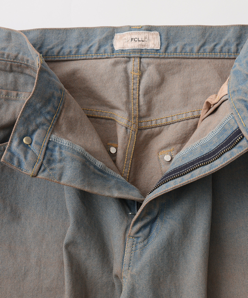 FOLL/フォル】natural dye baggy jeans（デニムパンツ）｜UNFOLLOW