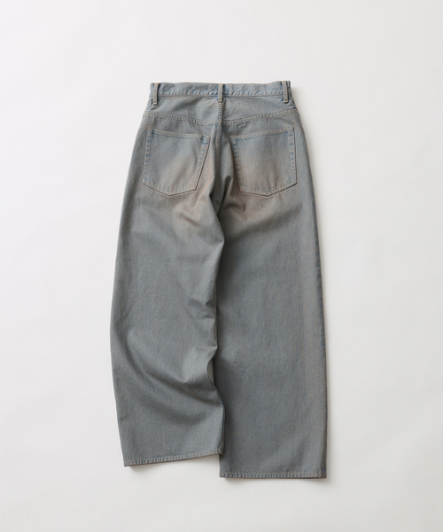 UNFOLLOW(アンフォロー)の「【FOLL/フォル】natural dye baggy jeans(デニムパンツ・メンズ・ブラウン・2/1)」の6枚目の写真