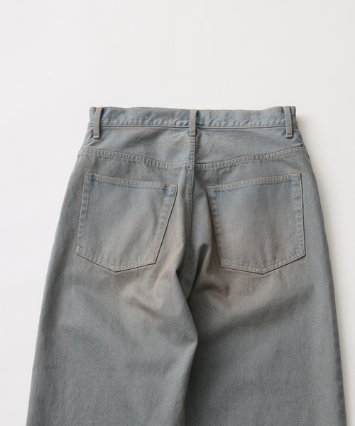 UNFOLLOW(アンフォロー)の「【FOLL/フォル】natural dye baggy jeans(デニムパンツ・メンズ・ブラウン・2/1)」の7枚目の写真