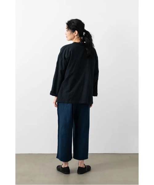 DO Original(ドー オリジナル)の「ワイドパンツ ロング /ヂェン先生の日常着(その他パンツ・レディース・カーキ/ネイビー/パープル/ライトグレー/グリーン/レッド/ブラック・36)」の5枚目の写真