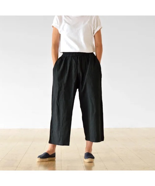 DO Original(ドー オリジナル)の「ワイドパンツ ロング /ヂェン先生の日常着(その他パンツ・レディース・カーキ/ネイビー/パープル/ライトグレー/グリーン/レッド/ブラック・36)」の2枚目の写真