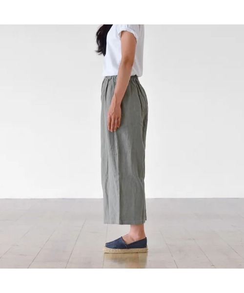 DO Original(ドー オリジナル)の「ワイドパンツ ロング /ヂェン先生の日常着(その他パンツ・レディース・カーキ/ネイビー/パープル/ライトグレー/グリーン/レッド/ブラック・36)」の9枚目の写真