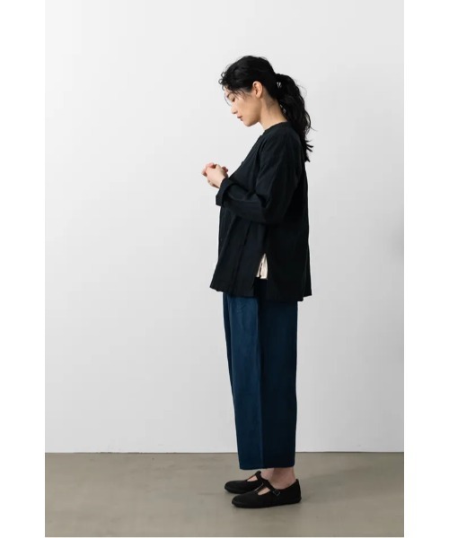DO Original(ドー オリジナル)の「ワイドパンツ ロング /ヂェン先生の日常着(その他パンツ・レディース・カーキ/ネイビー/パープル/ライトグレー/グリーン/レッド/ブラック・36)」の11枚目の写真