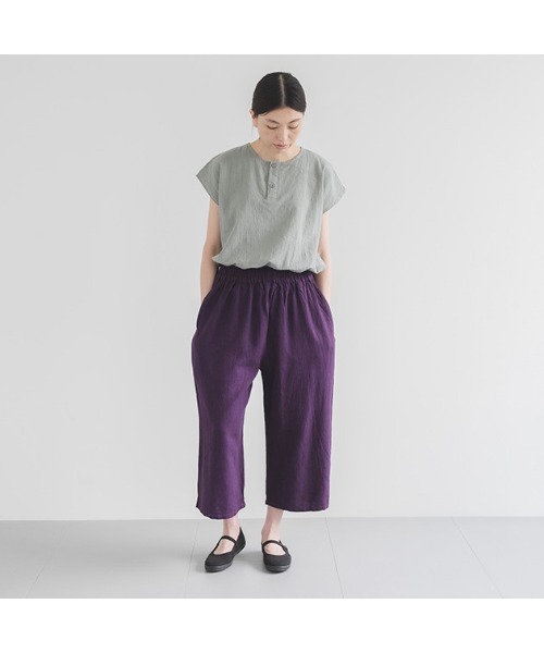 DO Original(ドー オリジナル)の「ワイドパンツ ロング /ヂェン先生の日常着(その他パンツ・レディース・カーキ/ネイビー/パープル/ライトグレー/グリーン/レッド/ブラック・36)」の17枚目の写真