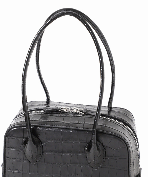 MAISON CANAU メゾン カナウ ボックスボストンS 別注ロングハンドル