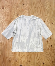 MANYMENMANYMINDS / カスレプリント/7分袖/グランジ/Tシャツ