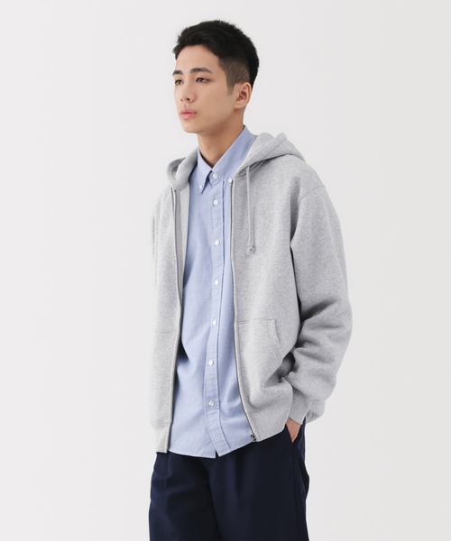 a 極々美良品 ON.YO.NE オンヨネ ボンディング フルジップパーカー 紳士 スウェットフルジップパーカ（パーカー）｜無印良品