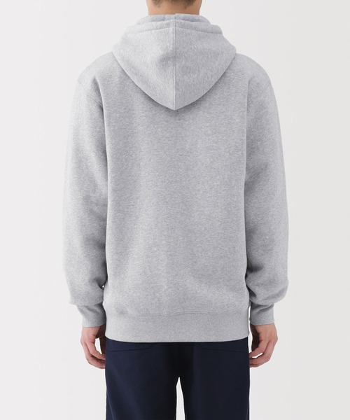 無印良品(ムジルシリョウヒン)の「紳士 スウェットフルジップパーカ(パーカー・メンズ・ネイビー/ブラック/チャコールグレー/グレー・XL/L/M/S)」の15枚目の写真