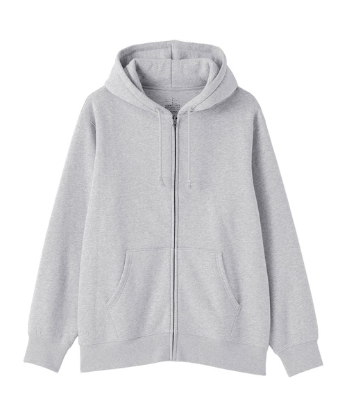 無印良品(ムジルシリョウヒン)の「紳士 スウェットフルジップパーカ(パーカー・メンズ・ネイビー/ブラック/チャコールグレー/グレー・XL/L/M/S)」の19枚目の写真