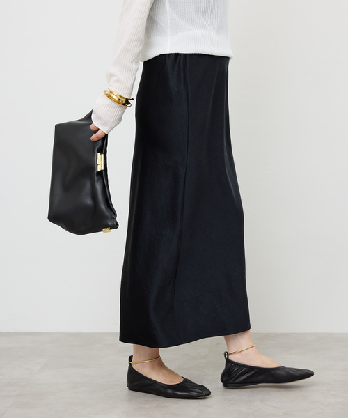 新品☆Deuxieme Class minimal satinスカート Minimal Satin スカート（その他スカート）｜Deuxieme Classe
