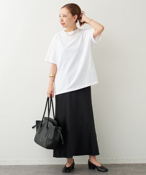 Deuxieme Classe(ドゥーズィエムクラス)の「Minimal Satin スカート(スカート・レディース・ブラック・38/36)」の13枚目の写真