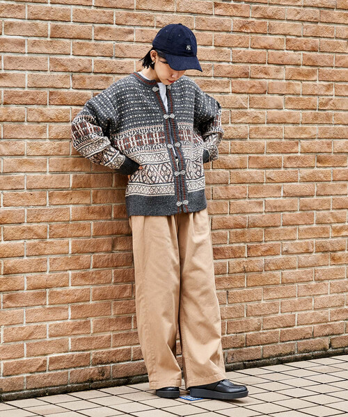 FREAK'S STORE（フリークスストア）の「ウォッシュ加工 イージーチノパンツ（チノパンツ・レディース・オフホワイト/ブラック/キャメル/ピンク・MEDIUM/SMALL）」の11枚目の写真