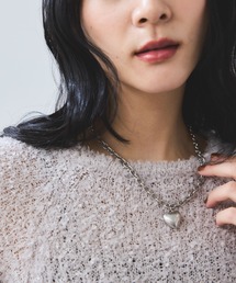 VIS | ハートボリュームチェーンネックレス(ネックレス)