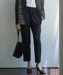 ウール2WAYストレッチ ドロストパンツ