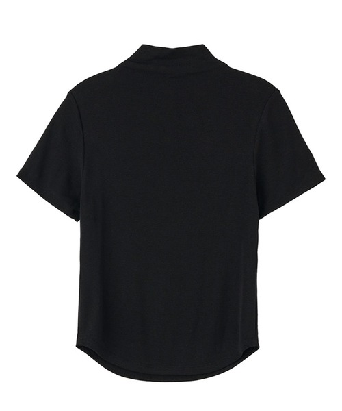GENERAL IDEA（ジェネラルアイデア）の「GENERAL IDEA/ジェネラルアイディア mock neck slim half t shirts サマートップス（Tシャツ/カットソー・レディース・ブラック/アイボリー/ベージュ・L/S/M）」の16枚目の写真