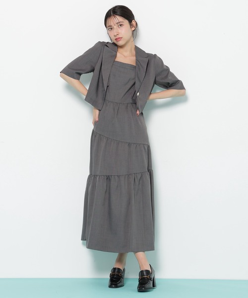 ワンピース　ジャケット　スカート ◇ ジャケットジャンスカセットアップ（ワンピース）｜JILL by JILL