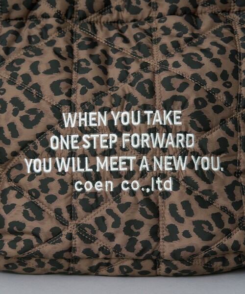 coen（コーエン）の「【新色追加】ロゴ刺繍キカキルトショルダーバッグ（Mサイズ）（ショルダーバッグ・レディース・その他4/シルバー/その他1/その他2/ブラック/その他6/ホワイト・FREE）」の17枚目の写真