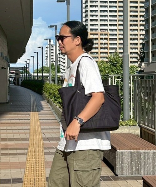 DONOBAN（ドノバン）の「撥水ギンガムマザーズバッグ（トートバッグ・レディース・ブルー系その他/ブラウン系その他/ブラック系その他・ONE）」の6枚目の写真