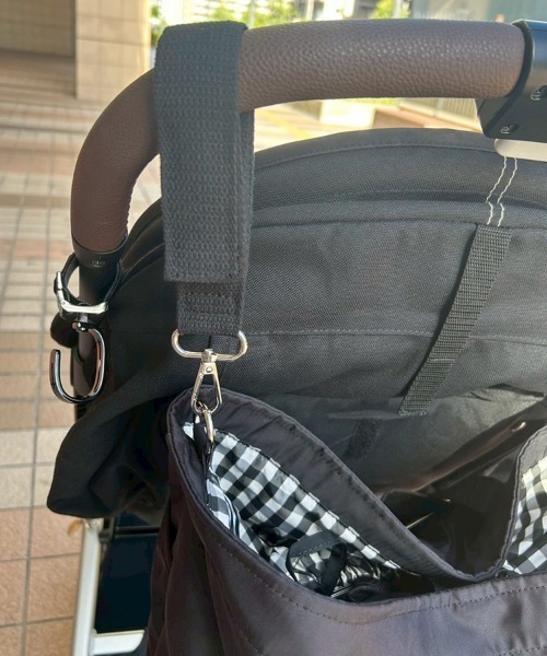 DONOBAN（ドノバン）の「撥水ギンガムマザーズバッグ（トートバッグ・レディース・ブルー系その他/ブラウン系その他/ブラック系その他・ONE）」の14枚目の写真