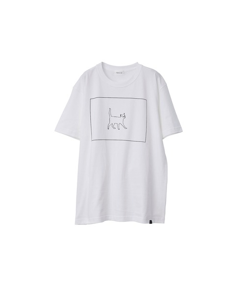 Nora Lily（ノラリリー）の「【Nora Lily】Cage Cat S/S Tee（Tシャツ/カットソー・メンズ・チャコール/レッド/ホワイト/カーキ・LARGE）」の12枚目の写真