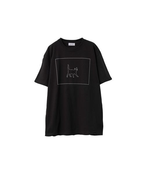 Nora Lily（ノラリリー）の「【Nora Lily】Cage Cat S/S Tee（Tシャツ/カットソー・メンズ・チャコール/レッド/ホワイト/カーキ・LARGE）」の7枚目の写真